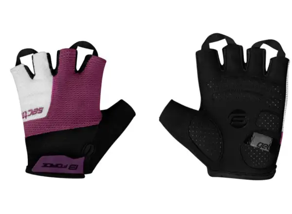 Force Sector Damen Gel Handschuhe Schwarz/Lila