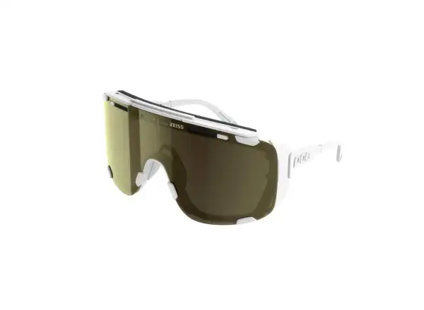 POC Devour Brille Glacial Hydrogen Weiß/Klarheit Universal/Sunny Gold
