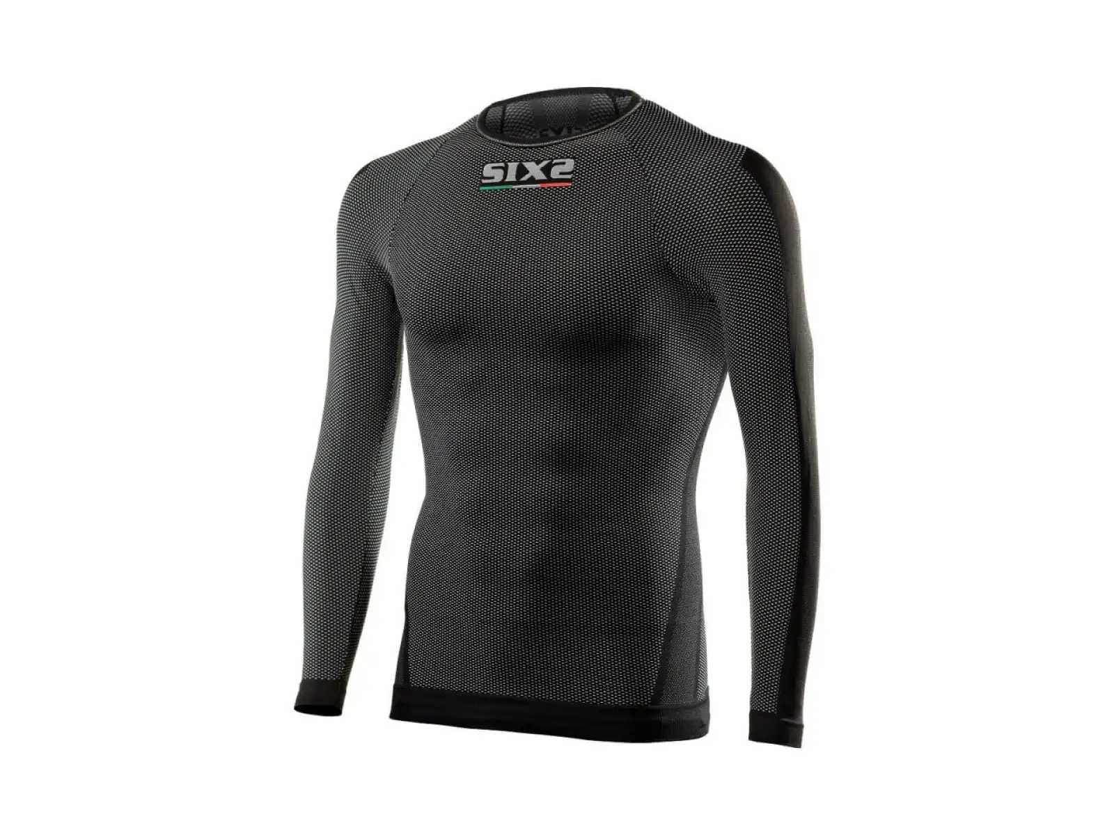 SIXS TS2 Funktions-Schutzshirt mit langen Ärmeln in Schwarz - VERPACKUNG GEÖFFNET