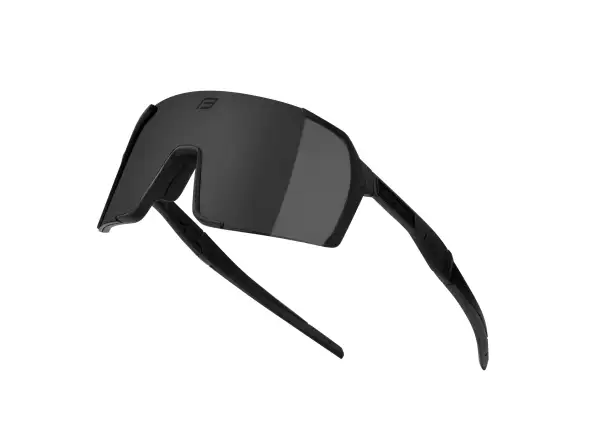 Force Glare Brille schwarz/schwarzes Spiegelsglas