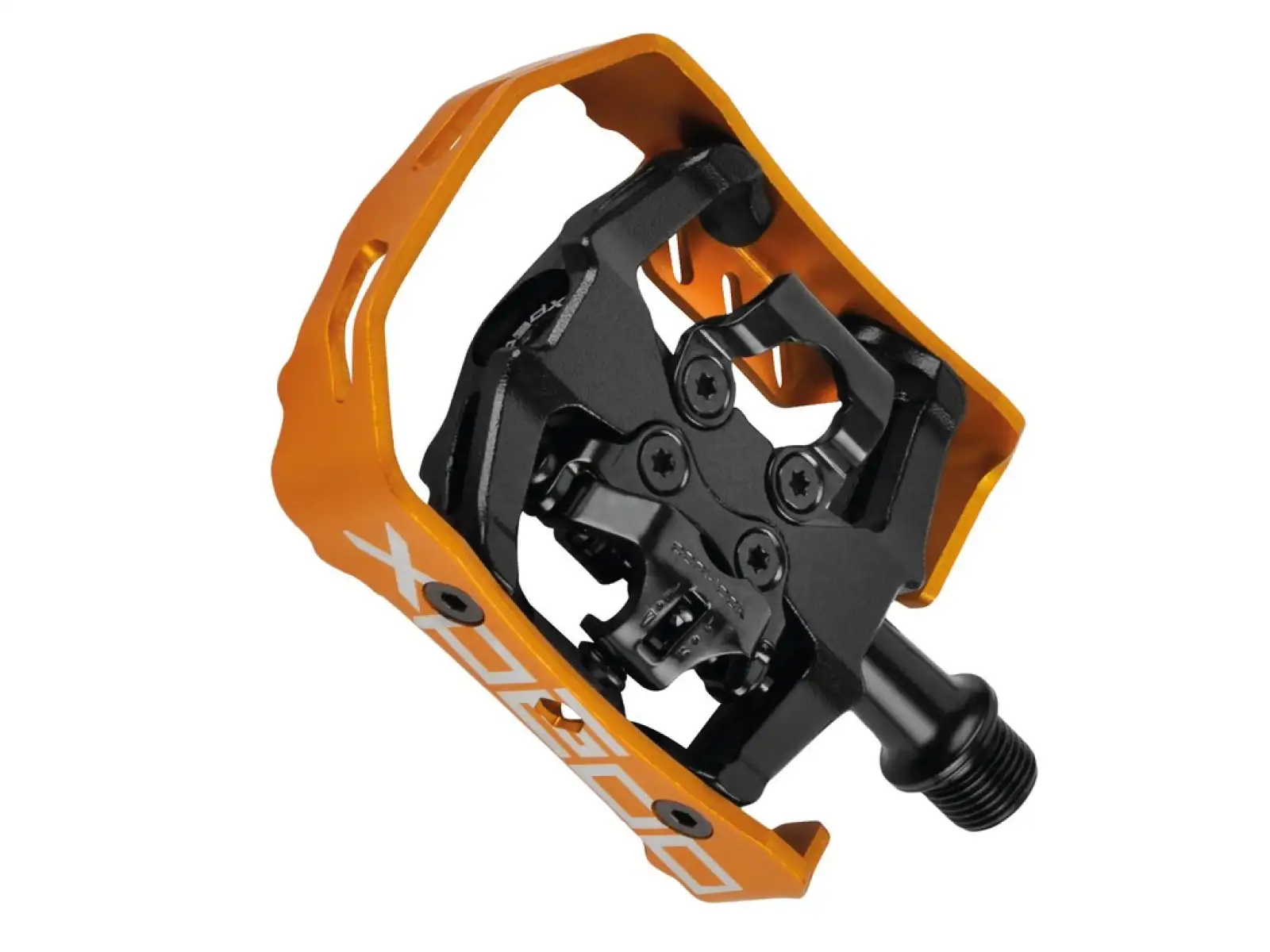 X-pedo Milo SPD Klickpedale schwarz/orange