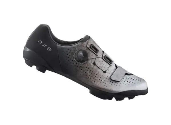 Shimano SH-RX801 Herren Gravel-Schuhe Silber