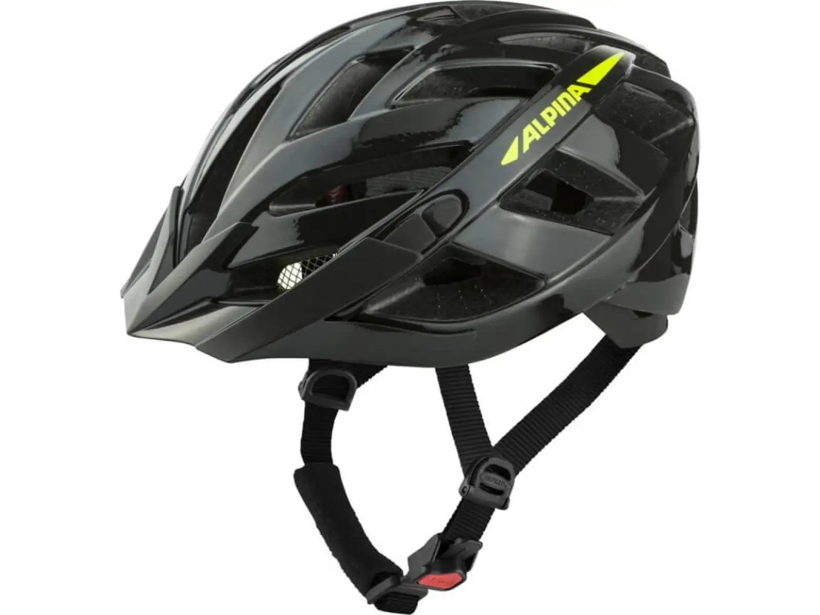 Alpina Panoma 2.0 Helm Black/Neon Yellow Gloss