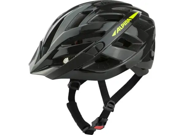 Alpina Panoma 2.0 Helm Black/Neon Yellow Gloss