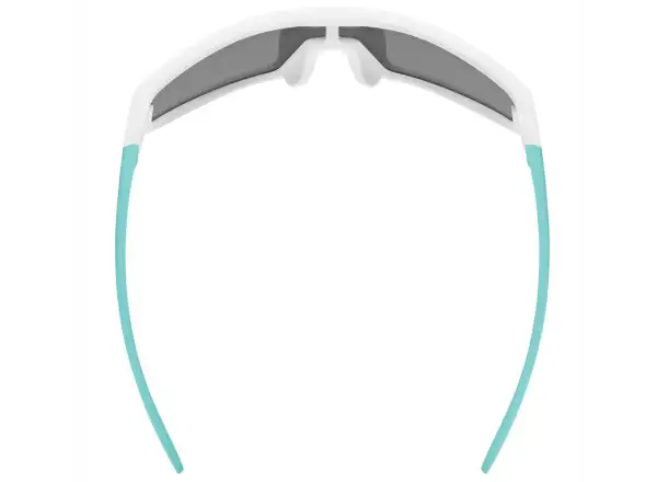 Uvex Skyryse JR. Kinderbrille White/Green/Mirror Silver