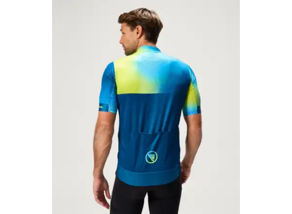 Endura FS260 Bitmap Herren Trikot kurzarm Barra Blue