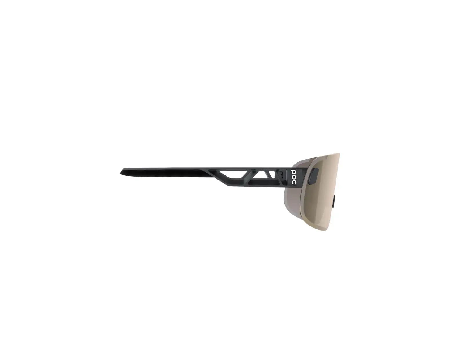 POC Elicit + Sonnenbrille Uranium Black/Clarity Trail/Partly Sunny Silver