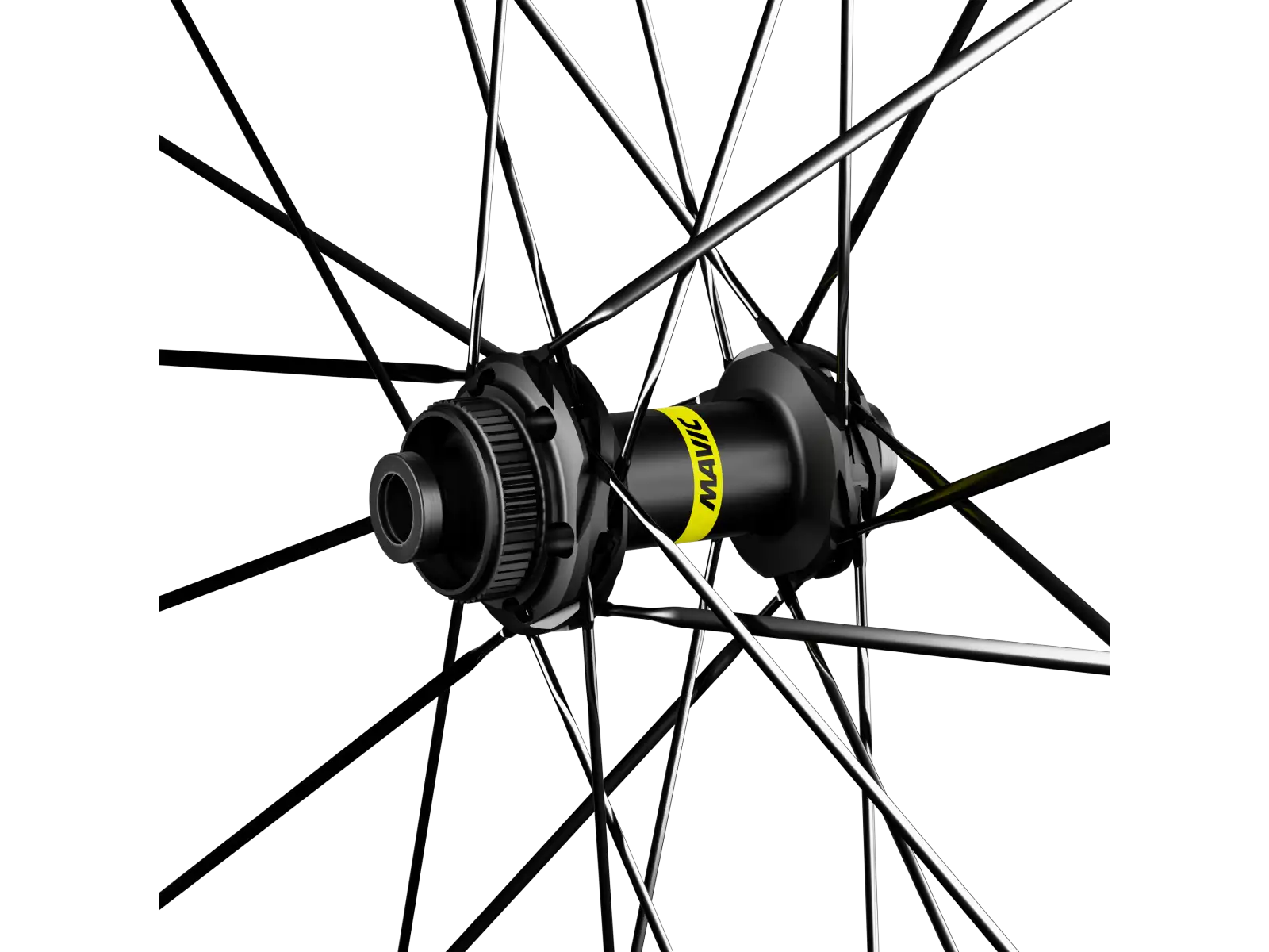 Mavic Cosmic SLR 32 Disc Vorderrad eingespeicht