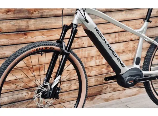 Rock Machine Torrent INT e70-29 Gloss Silber/Schwarz E-Bike