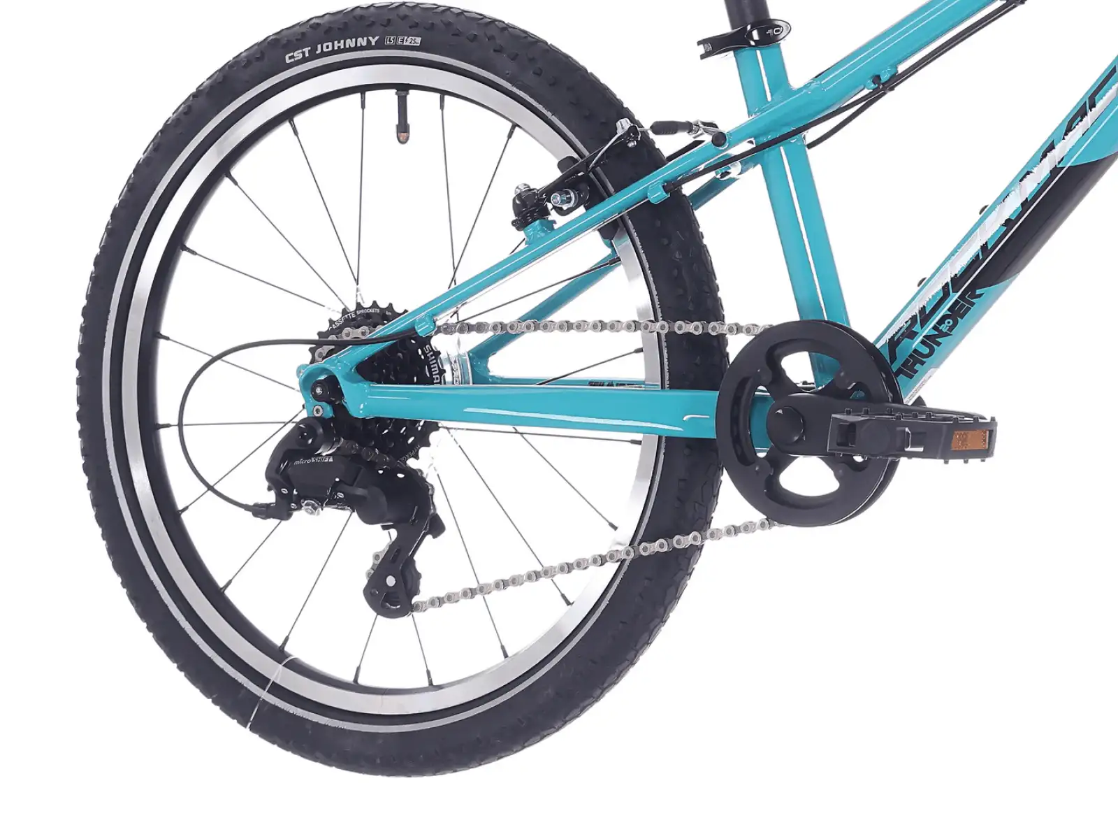 Rock Machine Thunder Jr. 20 VB Kinderfahrrad Jade Blue