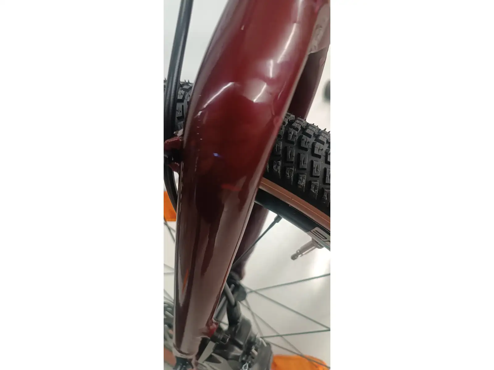 Superior Team 20 Gloss Dark Red/Hologram Chrome Kinderfahrrad