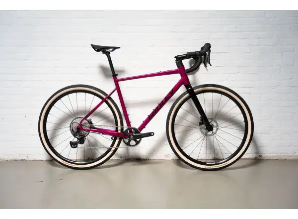 Ridley Kanzo Adventure Alu GRX400 Gravelbike Jazzberry Jam Metallic/Black