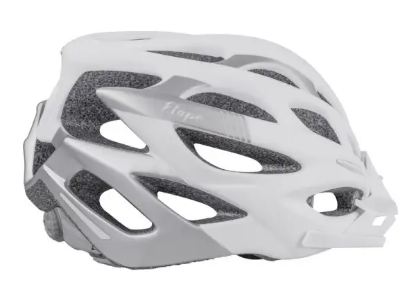 Etape Vesper Damen-Fahrradhelm – Weiß/Grau matt