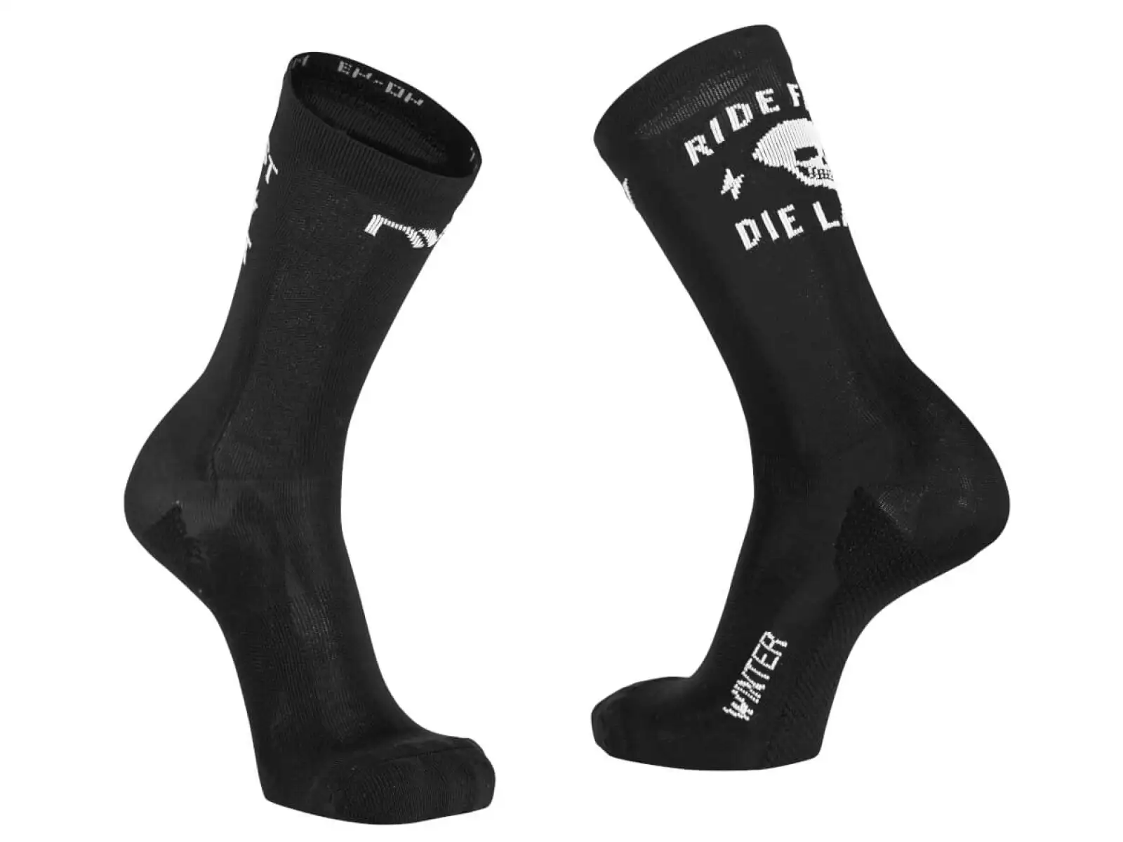 Northwave Ride Fast Die Last Socken Black