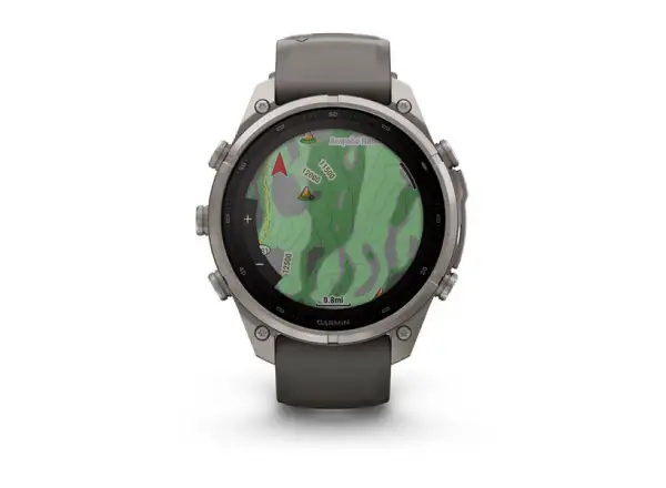 Garmin Fénix 9 Pro inReach Solar 47 mm Titan Pebble Gray/Silver Gray
