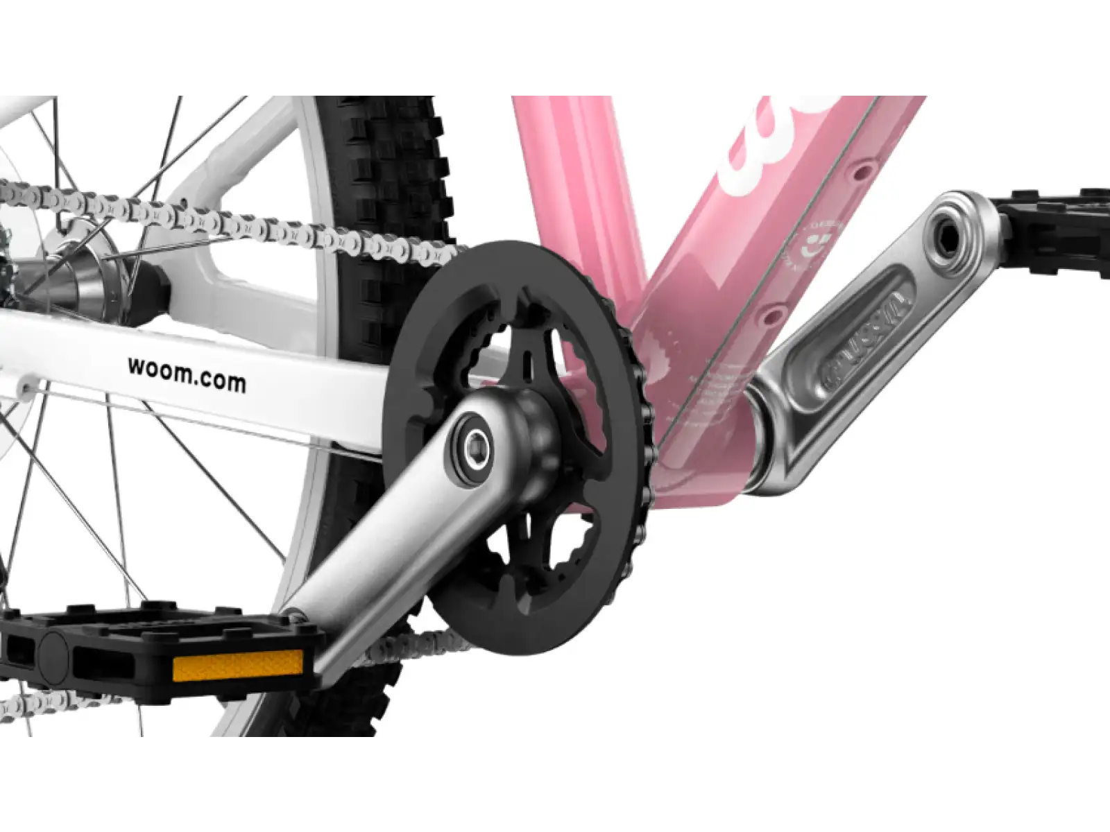 Woom Go 4 Kinderfahrrad 20" Powder Pink