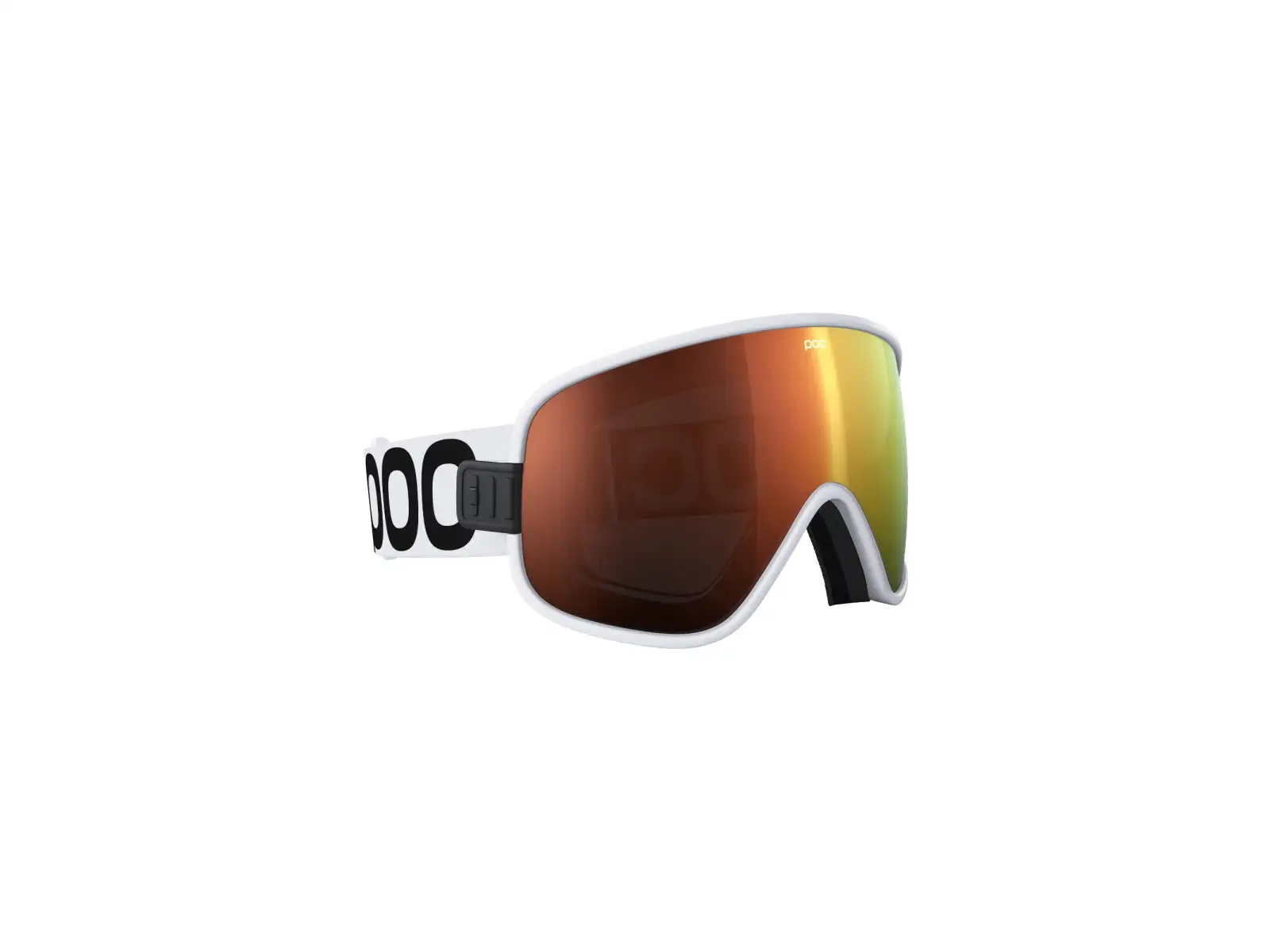 POC Vitrea Mid WF Skibrille Hydrogen White/Partly Sunny Orange