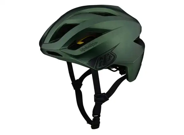 Troy Lee Designs Grail Mips Badge Helm Waldgrün