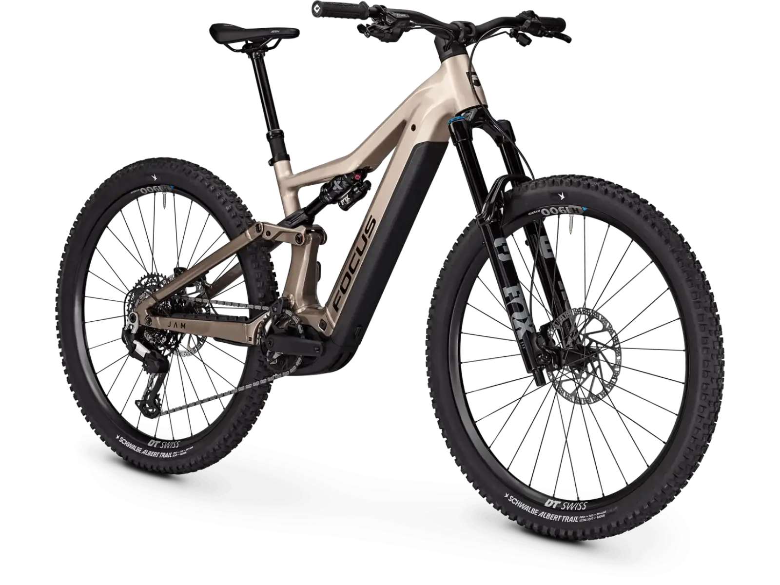 Focus JAM 9 600Wh vollgefedertes E-Bike Adamantsilver / Crystalgrey