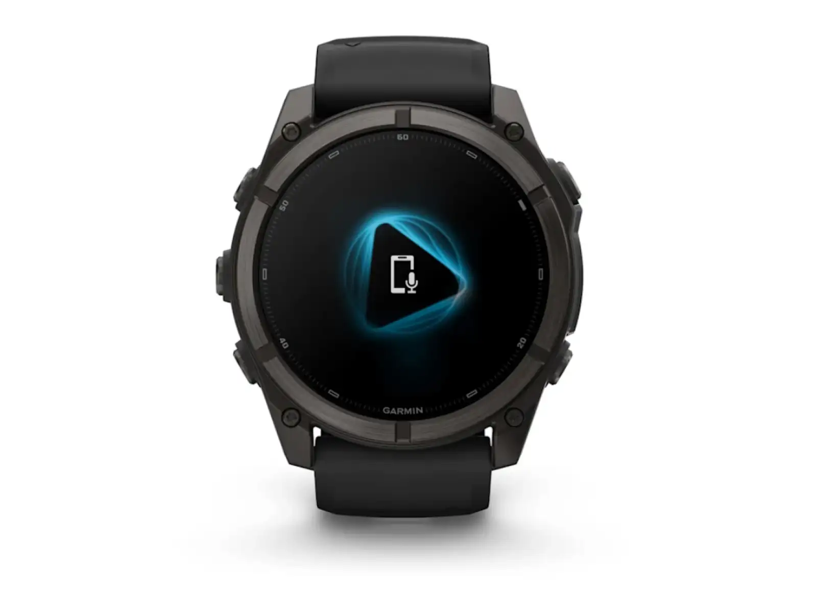 Garmin Fénix 9–51 mm Smartwatch Carbon gray DLC Titanium/Black