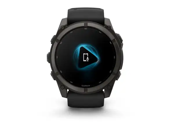 Garmin Fénix 9–51 mm Smartwatch Carbon gray DLC Titanium/Black