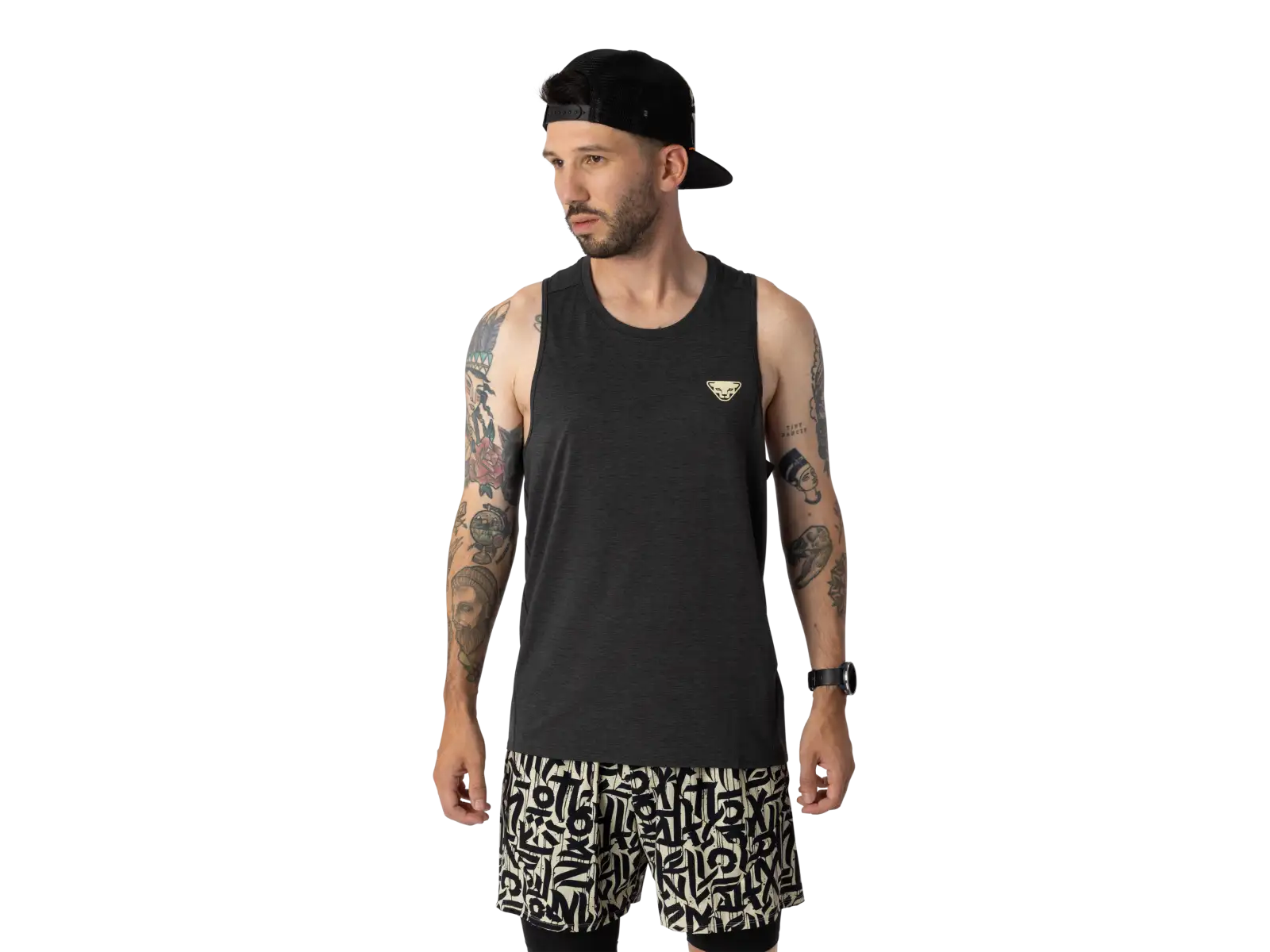 Dynafit Trail Herren Laufshirt ärmellos Black Out