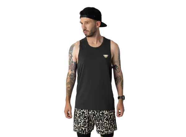 Dynafit Trail Herren Laufshirt ärmellos Black Out
