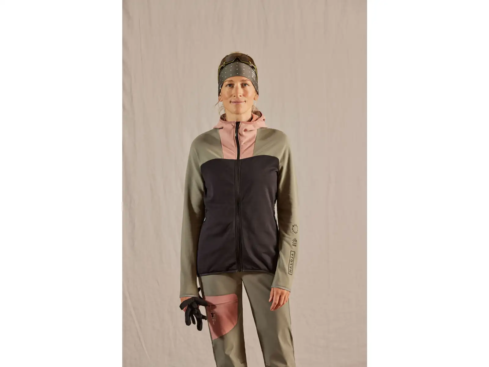 Maloja SunflowerM. Damen-Sportpullover Frosty Green Multi