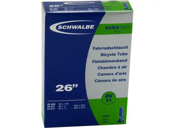 Schwalbe Schlauch MTB Extra Light 26x1,00" (Nr.11)