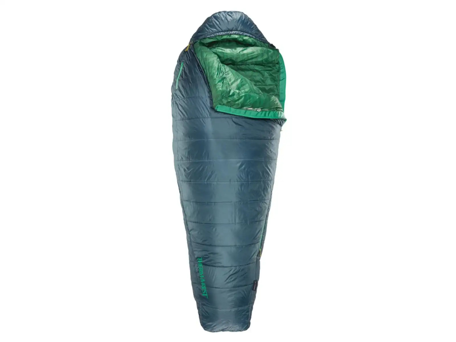 Therm-A-Rest Saros Small Schlafsack 0 °C blau-grau