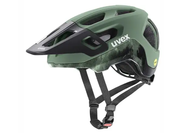 Uvex React MIPS MTB Helm Moss Green/Black Matt