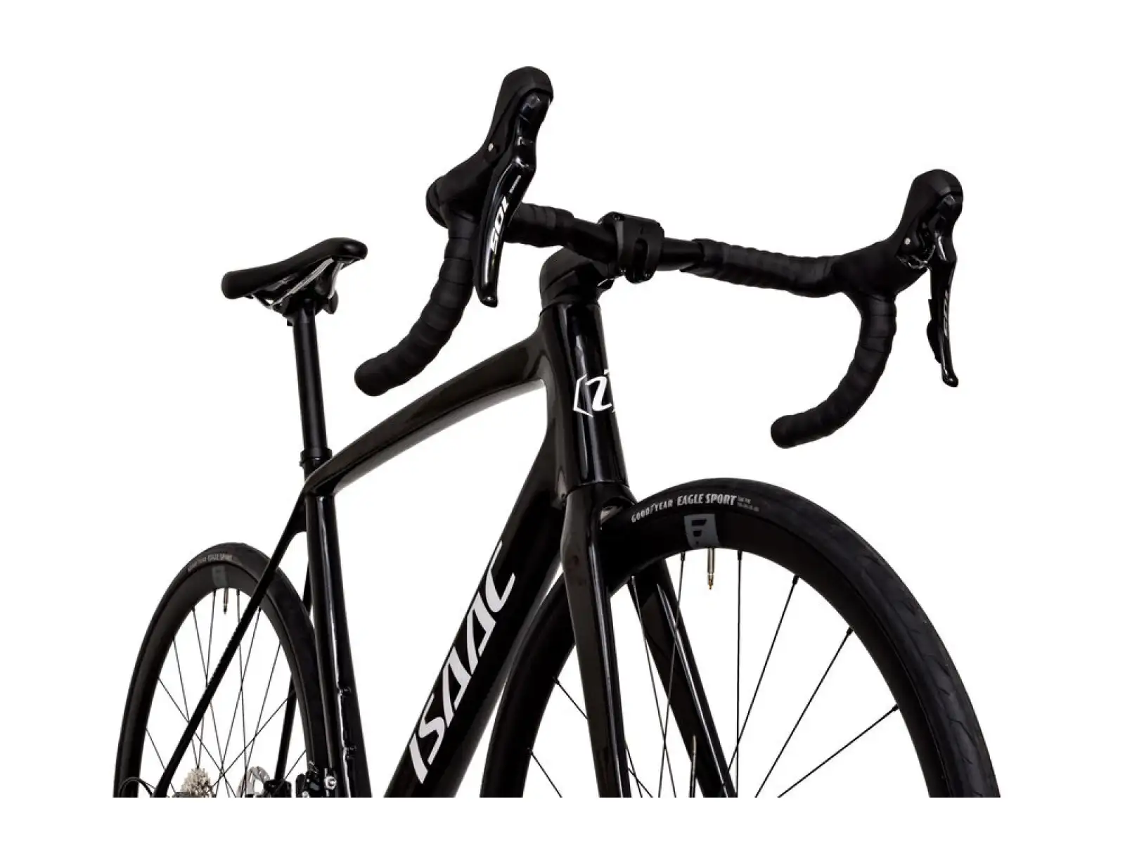 Isaac Vitron 105 Di2 Rennrad Onyx Black
