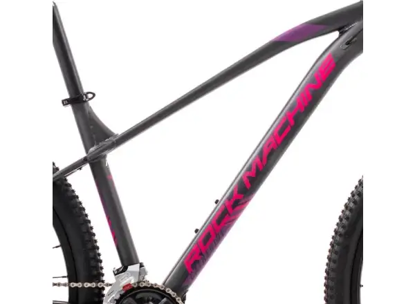 Rock Machine Catherine 10-29 matt Anthrazitgrau/Rosa/Violett Mountainbike