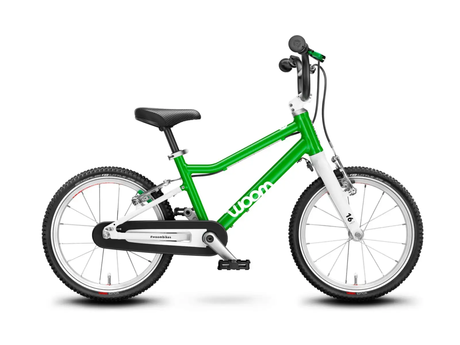 Woom 3 Green 16 Kinderfahrrad