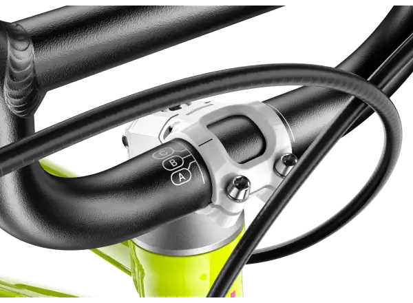 Woom GO 4 Kinderfahrrad neon lime
