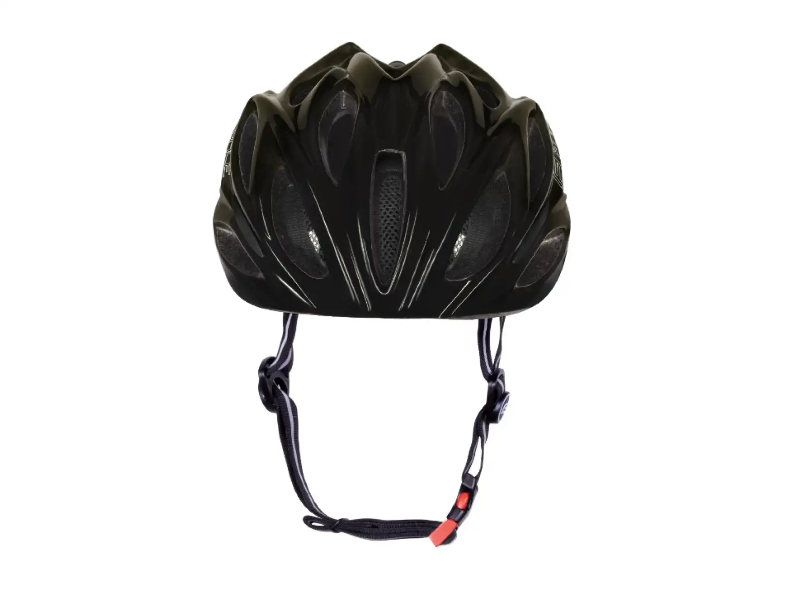 Force Bull Hue Fahrradhelm Schwarz/Armee Grün