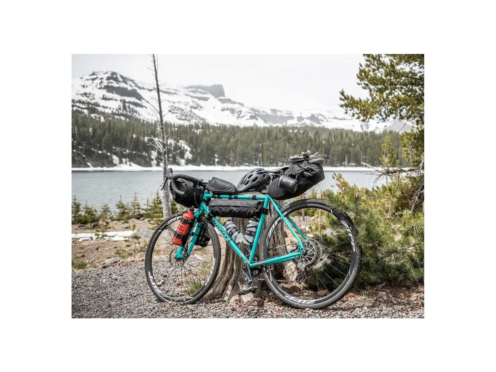 Topeak Fahrradpacktasche MidLoader Rahmen 3 l grün