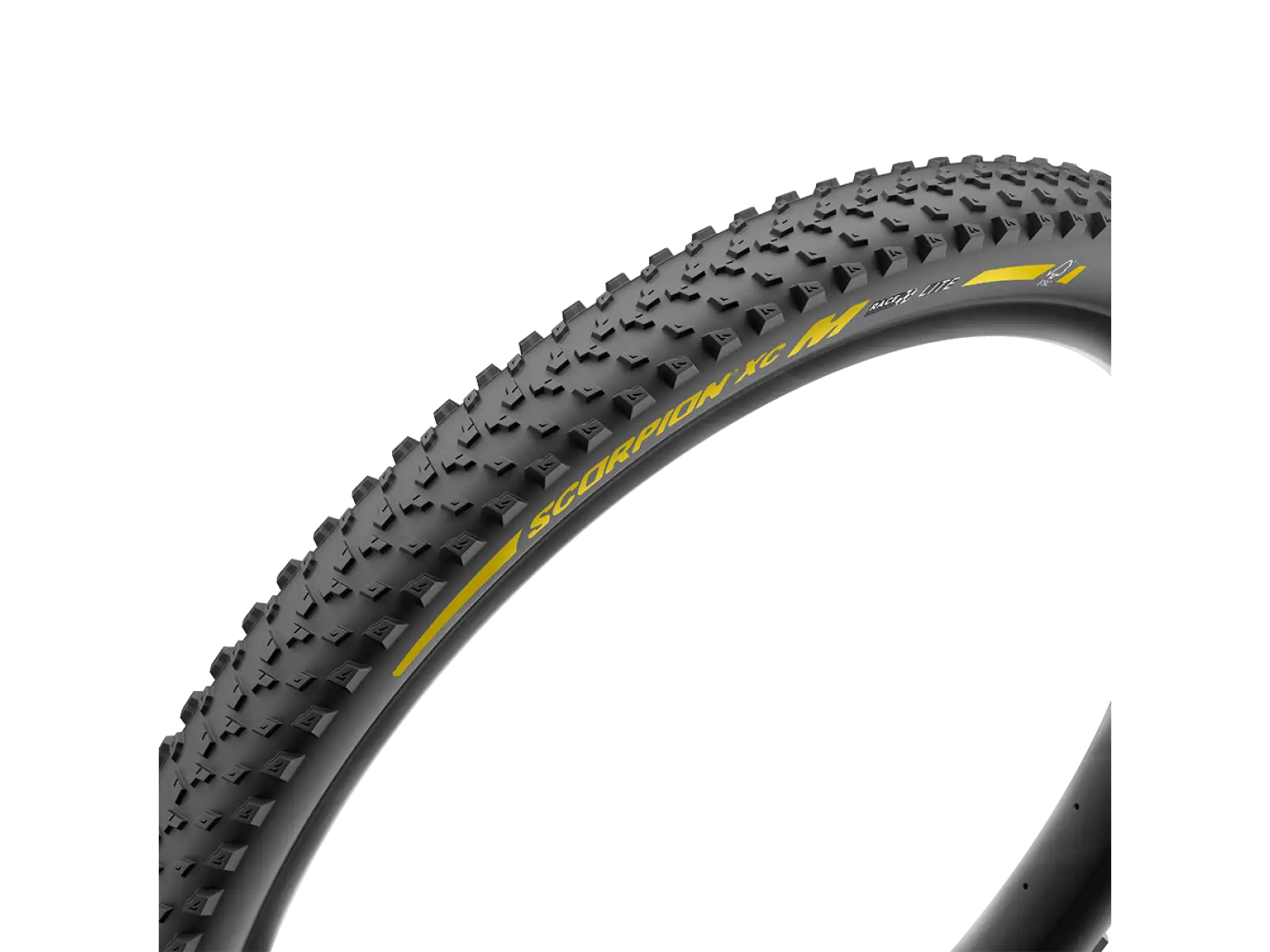 Plášť Pirelli Scorpion™ XC M Team Edition, 29x2.4, LITE, 120tpi, Race XC Compound, žlutý