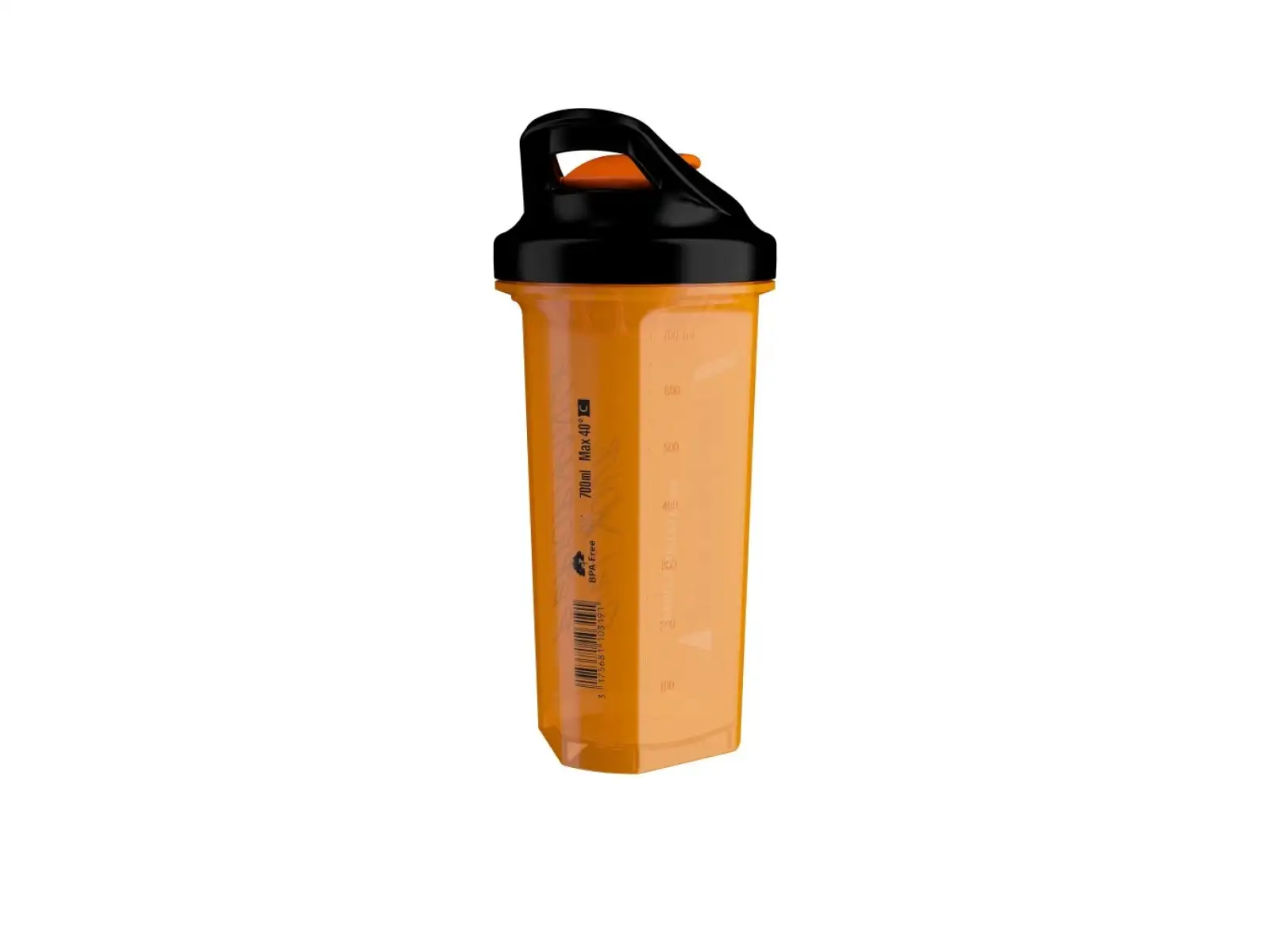 Isostar Shaker Flasche 700 ml orange
