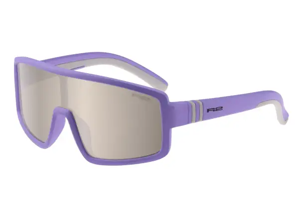 R2 Invader Kinder-Sonnenbrille lavender/smoke/silber Spiegel