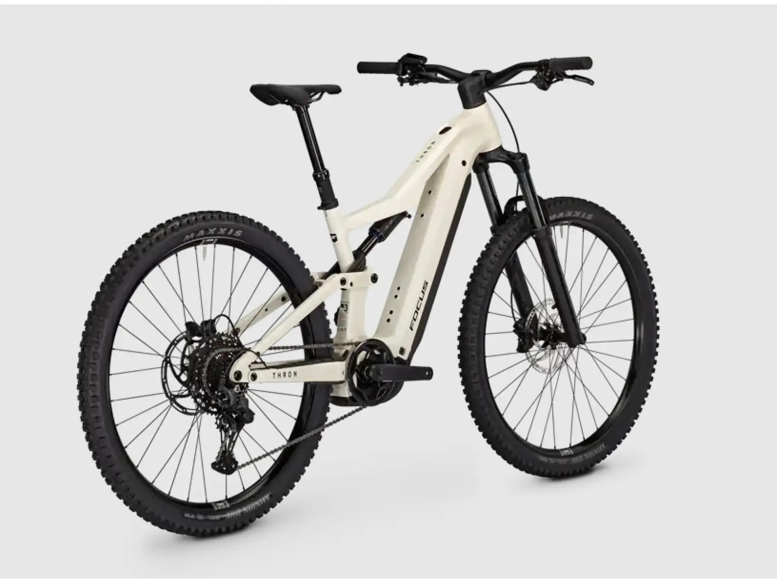 Focus THRON 7 800Wh vollgefedertes E-Bike Champagne matt