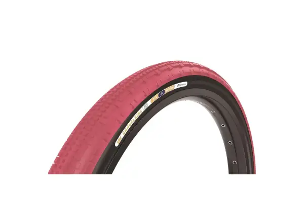 Panaracer Gravel-Reifen – GravelKing SK 700×45 mm Cranberry/Schwarz Kevlar