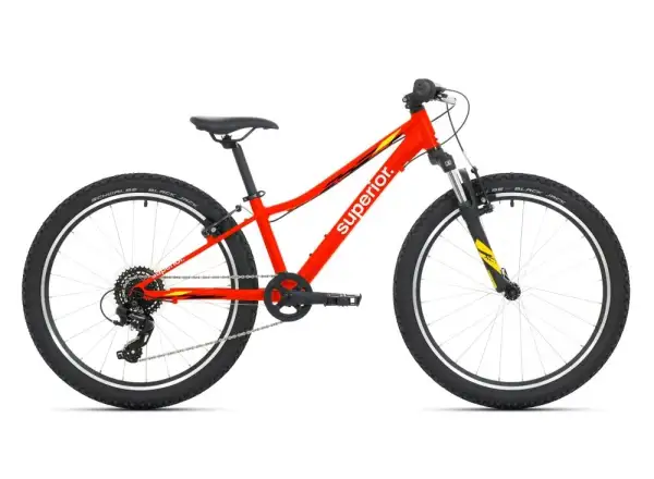 Superoir Racer 24 Kinderfahrrad Gloss Red