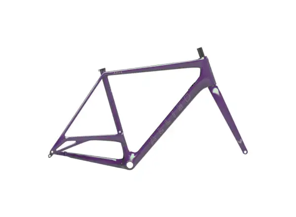 Allied Cycle Works Able Gravel-Rahmenset Harlequin Green to Purple
