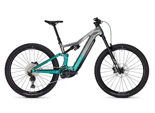 Focus JAM2 6.9 800 Wh Mountain-E-Bike Nepalsilver / Emeraldgreen