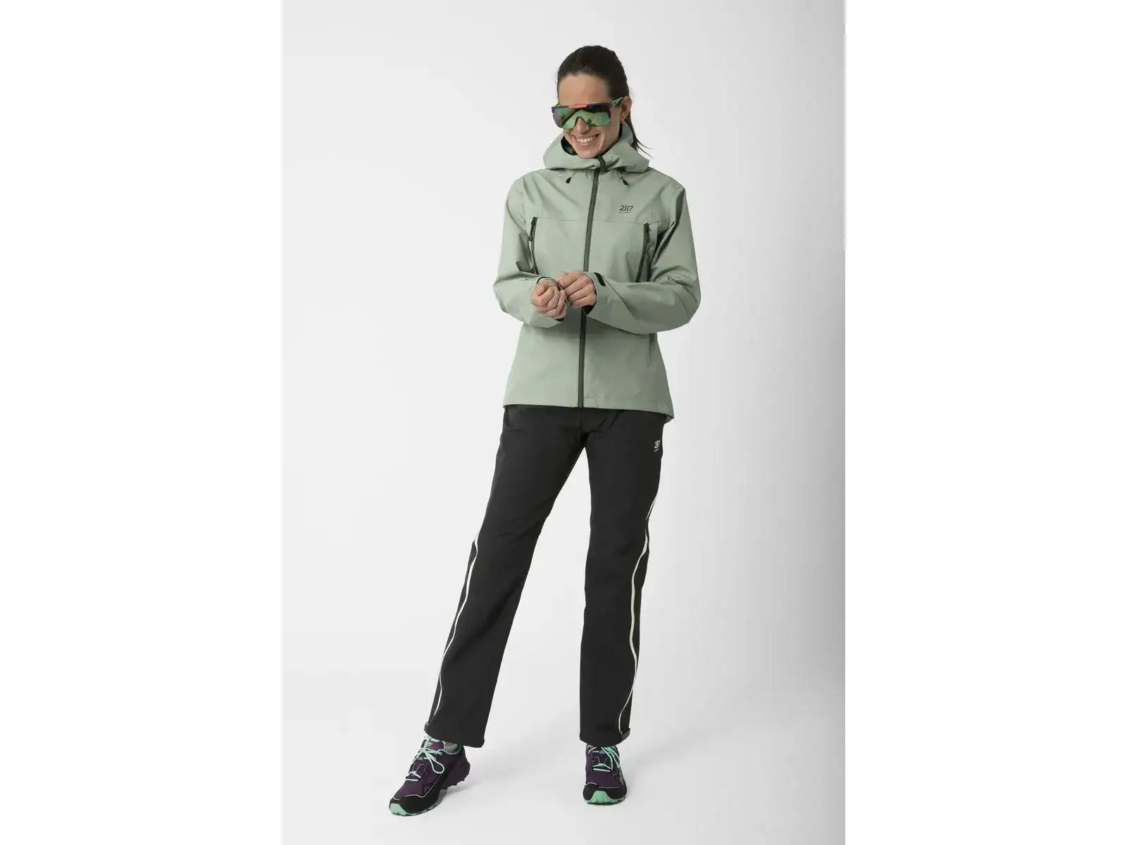 2117 of Sweden Boms Damenjacke 3L Vintage Green