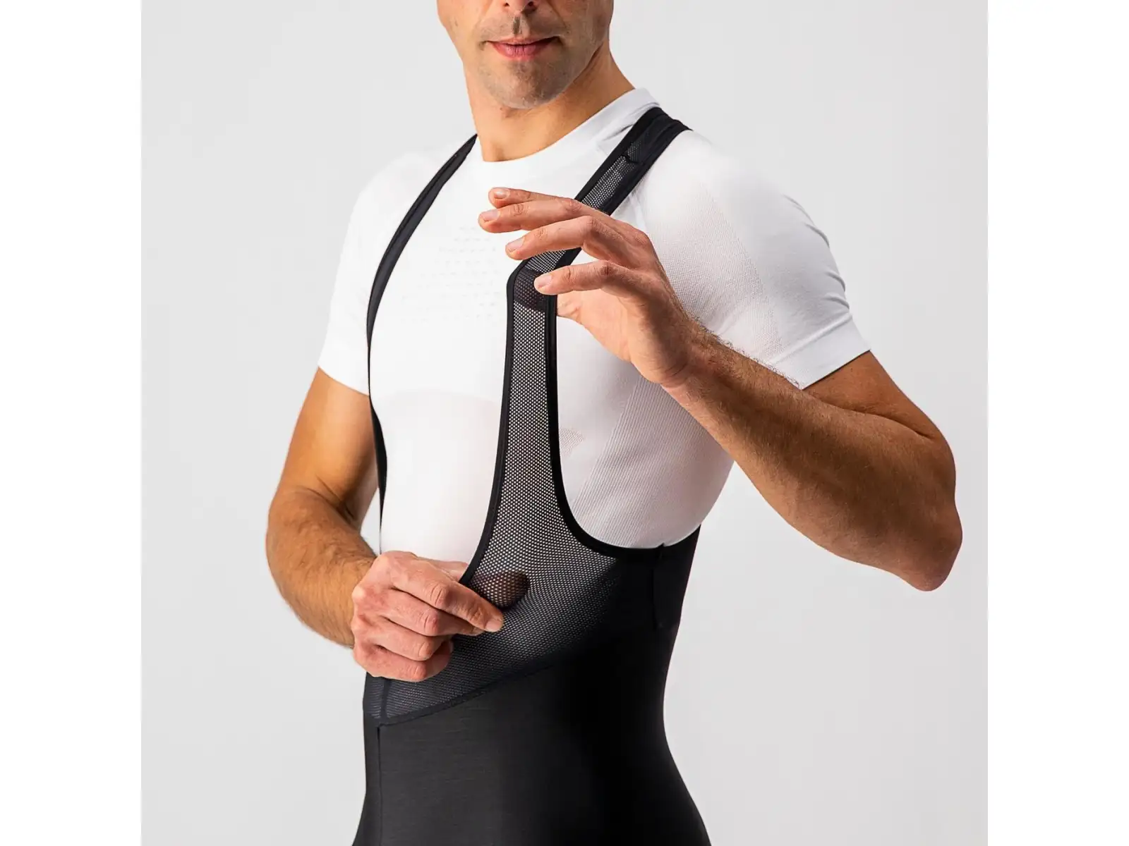 Castelli Entrata Herrenhose mit Latz Black