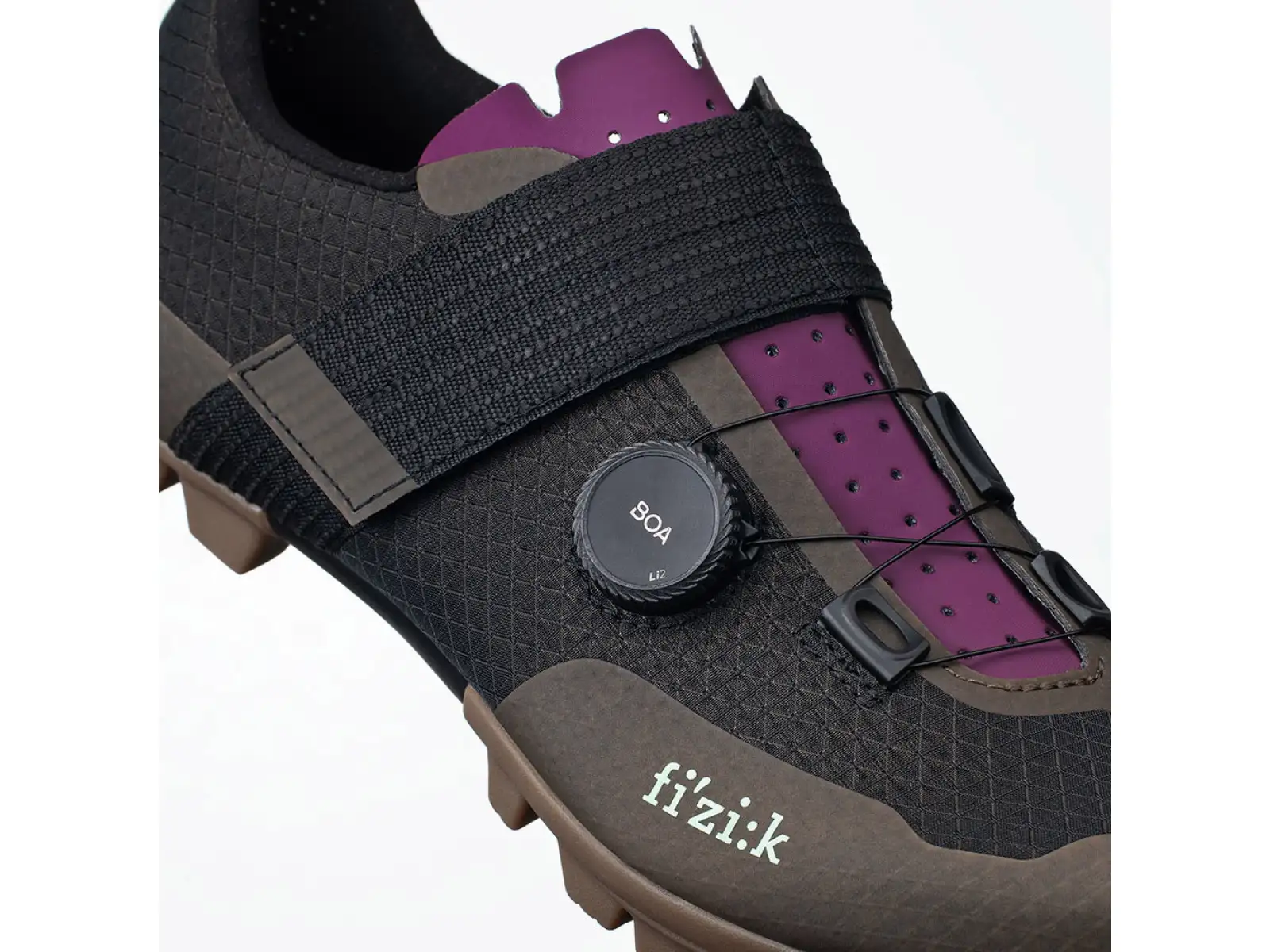 Fizik Vento Ferox Carbon Herren MTB Schuhe Mud/Grape