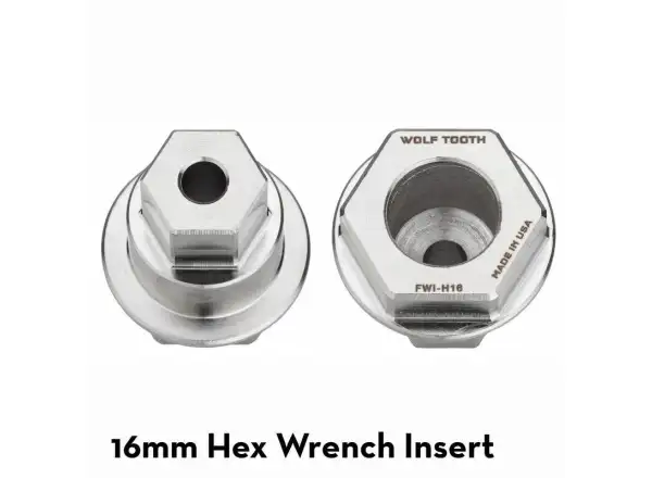 Wolf Tooth Flachschlüssel-Schraubereinsatz 16mm Sechskant