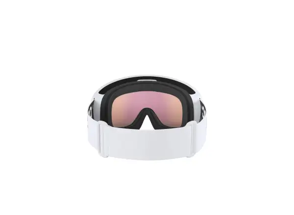 POC Fovea WF Skibrille Hydrogen White/Partly Sunny Orange